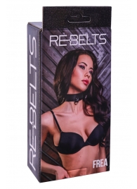 Ошейник Frea с маленьким колечком-креплением - Rebelts - купить с доставкой в Нефтекамске Ошейник Frea с маленьким колечком-креплением - Rebelts - купить с доставкой в Нефтекамске