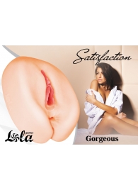 Мастурбатор с 2 тоннелями Satisfaction Gorgeous - Lola Games - в Нефтекамске купить с доставкой