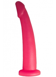 Розовый стимулятор простаты из геля - 18 см. - LOVETOY (А-Полимер) - в Нефтекамске купить с доставкой