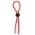 Красное эрекционное лассо с одной бусиной-утяжкой STRETCHY THIN LASSO - Dream Toys - в Нефтекамске купить с доставкой