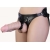 Гигантский фаллоимитатор на присоске в комплекте с трусиками - 26 см. - LOVETOY (А-Полимер) - купить с доставкой в Нефтекамске