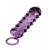 Закрытая фиолетовая насадка с пупырышками SAMURAI PENIS SLEEVE PURPLE - 14,5 см. - NMC - в Нефтекамске купить с доставкой