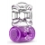 Фиолетовое эрекционное виброкольцо One Night Stand Vibrating C-Ring - Blush Novelties - в Нефтекамске купить с доставкой