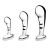 Набор из 3 стальных стимуляторов простаты Stainless Steel P-spot Training Set - b-Vibe - в Нефтекамске купить с доставкой
