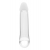 Прозрачная насадка-удлинитель 6.6’’ Extender With Ball Strap - 17,3 см. - Dream Toys - в Нефтекамске купить с доставкой