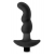 Черный вибромассажер простаты Prostate Massager 03 - 15,2 см. - Blush Novelties - в Нефтекамске купить с доставкой