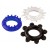 Набор из 3 эрекционных колец разного цвета и рельефа - Boys of Toys - в Нефтекамске купить с доставкой