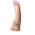 Телесная насадка REAL Standard с усиками на основании - 19 см. - LOVETOY (А-Полимер) - купить с доставкой в Нефтекамске
