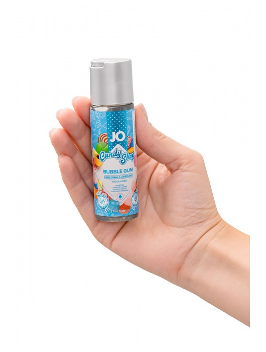 Смазка на водной основе Candy Shop Bubblegum с ароматом жвачки - 60 мл. - System JO - купить с доставкой в Нефтекамске