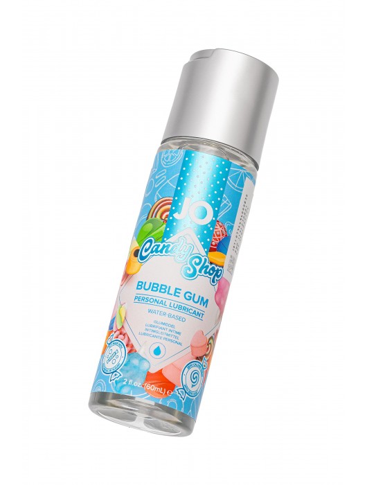 Смазка на водной основе Candy Shop Bubblegum с ароматом жвачки - 60 мл. - System JO - купить с доставкой в Нефтекамске