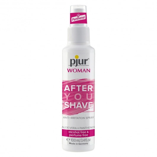 Спрей после бритья pjur WOMAN After You Shave Spray - 100 мл. - Pjur - купить с доставкой в Нефтекамске