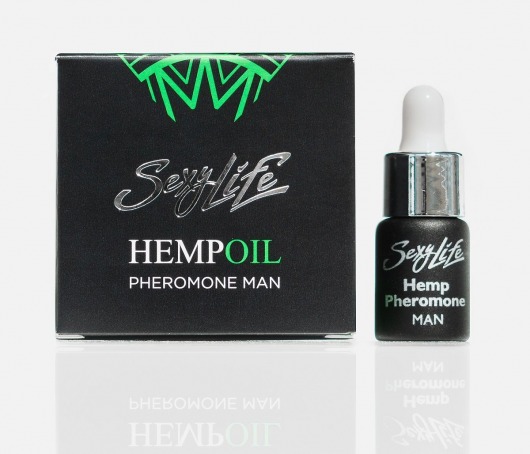 Мужские духи с феромонами Sexy Life HEMPOIL man - 5 мл. -  - Магазин феромонов в Нефтекамске