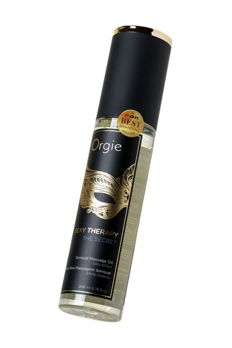Минеральное массажное масло Orgie Sexy Therapy The Secret - 200 мл. - ORGIE - купить с доставкой в Нефтекамске