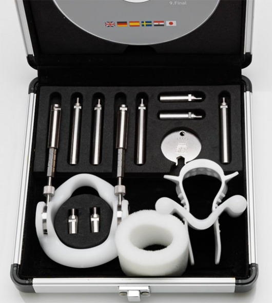 Устройство для увеличения пениса Jes-Extender Titanium - Jes Extender - в Нефтекамске купить с доставкой