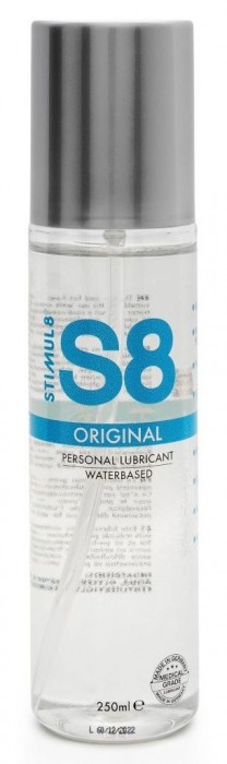 Универсальный лубрикант на водной основе S8 Original Lubricant - 250 мл. - Stimul8 - купить с доставкой в Нефтекамске