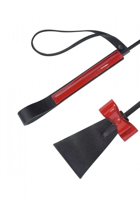 Эффектный стек с красным лаковым декором - 62 см. - Sitabella - купить с доставкой в Нефтекамске