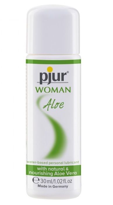 Лубрикант на водной основе pjur WOMAN Aloe - 30 мл. - Pjur - купить с доставкой в Нефтекамске