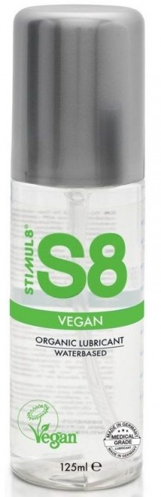 Веганский лубрикант на водной основе S8 Vegan Lube - 125 мл. - Stimul8 - купить с доставкой в Нефтекамске
