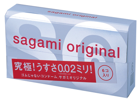 Ультратонкие презервативы Sagami Original - 6 шт. - Sagami - купить с доставкой в Нефтекамске