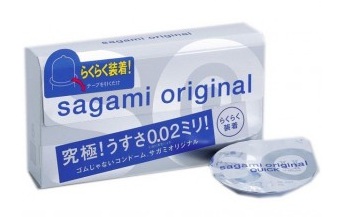 Ультратонкие презервативы Sagami Original QUICK - 6 шт. - Sagami - купить с доставкой в Нефтекамске