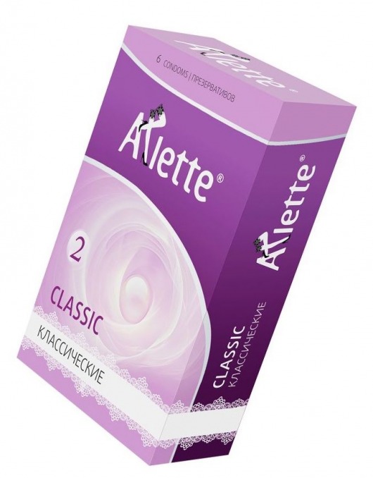 Классические презервативы Arlette Classic - 6 шт. - Arlette - купить с доставкой в Нефтекамске