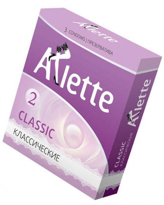 Классические презервативы Arlette Classic - 3 шт. - Arlette - купить с доставкой в Нефтекамске