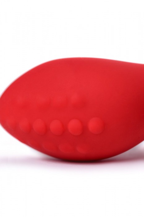 Красный силиконовый вибростимулятор простаты Proman - 12,5 см. - ToyFa - в Нефтекамске купить с доставкой