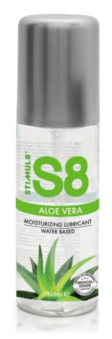 Лубрикант на водной основе S8 Aloe Vera Lube - 125 мл. - Stimul8 - купить с доставкой в Нефтекамске