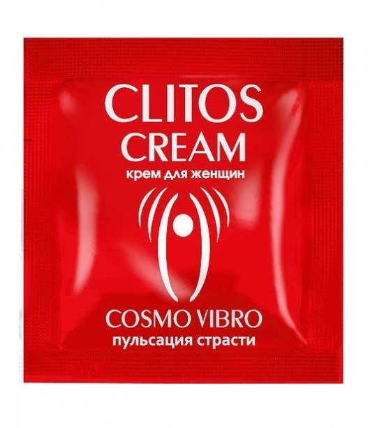 Пробник возбуждающего крема для женщин Clitos Cream - 1,5 гр. - Биоритм - купить с доставкой в Нефтекамске