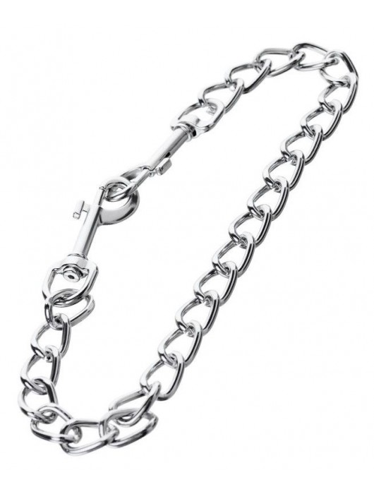 Серебристая соединительная цепочка с двумя карабинами - ToyFa - купить с доставкой в Нефтекамске