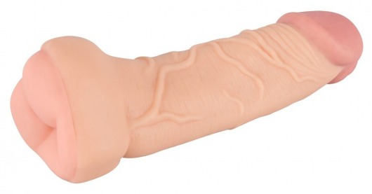 Телесная насадка-мастурбатор 2-in-1 Extension Masturbator - 21 см. - Orion - в Нефтекамске купить с доставкой