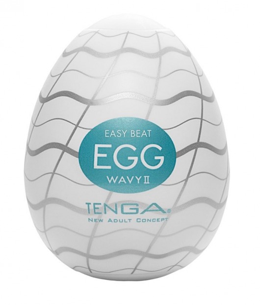 Мастурбатор-яйцо EGG Wavy II - Tenga - в Нефтекамске купить с доставкой