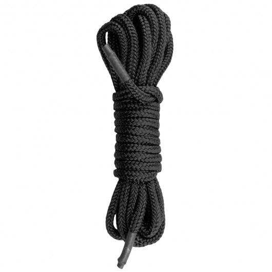 Черная веревка для бондажа Easytoys Bondage Rope - 5 м. - Easy toys - купить с доставкой в Нефтекамске