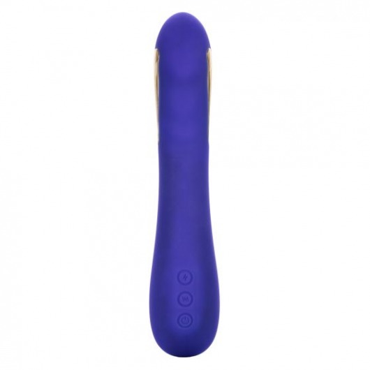 Фиолетовый вибратор с электростимуляцией Intimate E-Stimulator Petite Wand - 18,5 см. - California Exotic Novelties - купить с доставкой в Нефтекамске