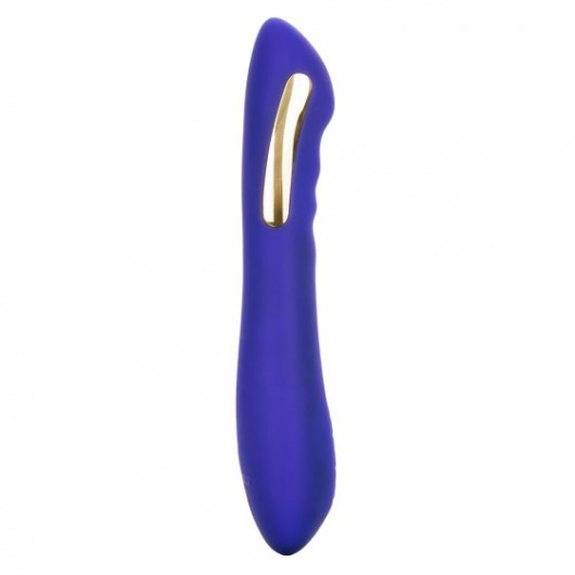 Фиолетовый вибратор с электростимуляцией Intimate E-Stimulator Petite Wand - 18,5 см. - California Exotic Novelties - купить с доставкой в Нефтекамске