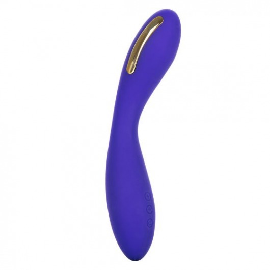 Фиолетовый вибратор с электростимуляцией Intimate E-Stimulator Wand - 21,5 см. - California Exotic Novelties - купить с доставкой в Нефтекамске