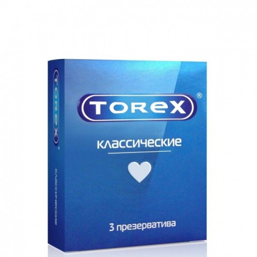 Гладкие презервативы Torex  Классические  - 3 шт. - Torex - купить с доставкой в Нефтекамске