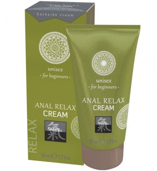 Анальный крем Anal Relax Cream - 50 мл. - Shiatsu - купить с доставкой в Нефтекамске