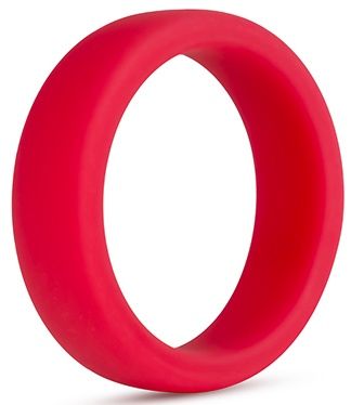 Красное эрекционное кольцо Silicone Go Pro Cock Ring - Blush Novelties - в Нефтекамске купить с доставкой