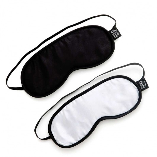 Набор из двух масок на глаза Soft Blindfold Twin Pack - Fifty Shades of Grey - купить с доставкой в Нефтекамске