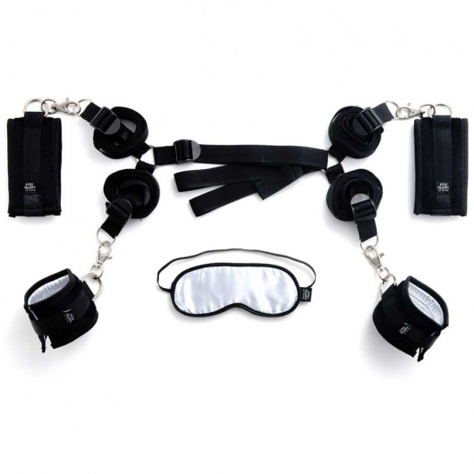 Комплект бондажа Under The Bed Restraints Kit - Fifty Shades of Grey - купить с доставкой в Нефтекамске