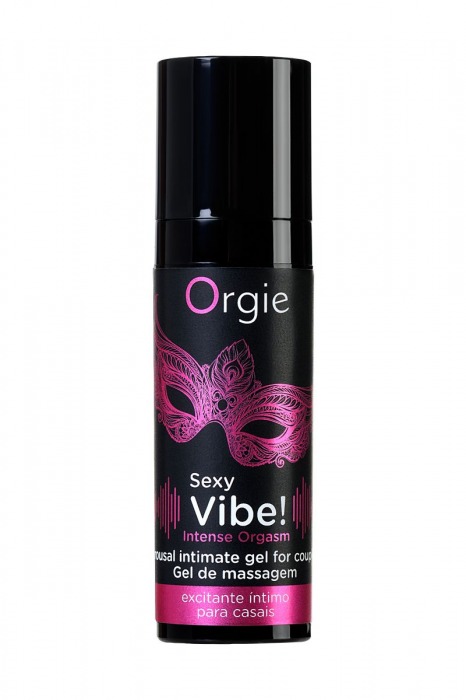 Гель для массажа ORGIE Sexy Vibe Intense Orgasm - 15 мл. - ORGIE - купить с доставкой в Нефтекамске