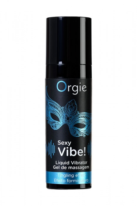 Гель для массажа ORGIE Sexy Vibe Liquid Vibrator с эффектом вибрации - 15 мл. - ORGIE - купить с доставкой в Нефтекамске