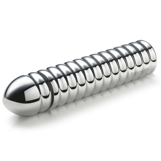 Рельефный фаллос для интенсивного электросекса Groovey George - 20 см. - MyStim - купить с доставкой в Нефтекамске