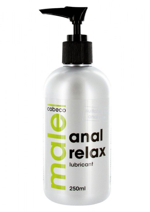 Анальный лубрикант MALE Cobeco Anal Relax Lubricant - 250 мл. - Cobeco - купить с доставкой в Нефтекамске