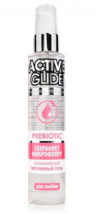 Увлажняющий интимный гель Active Glide Prebiotic - 100 гр. - Биоритм - купить с доставкой в Нефтекамске