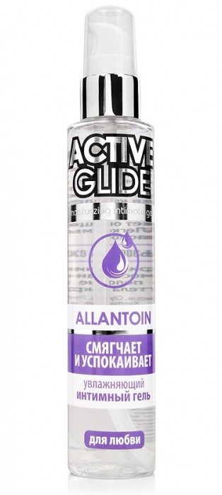 Увлажняющий интимный гель Active Glide Allantoin - 100 гр. - Биоритм - купить с доставкой в Нефтекамске