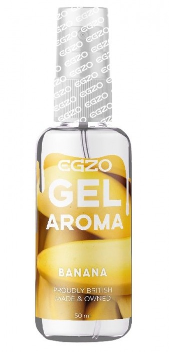 Интимный лубрикант EGZO AROMA с ароматом банана - 50 мл. - EGZO - купить с доставкой в Нефтекамске