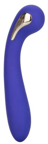 Фиолетовый вибромассажер с электростимуляцией Intimate Estim Petite G Wand - 19 см. - California Exotic Novelties - купить с доставкой в Нефтекамске