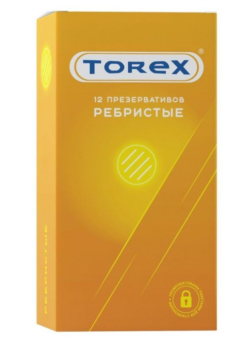 Текстурированные презервативы Torex  Ребристые  - 12 шт. - Torex - купить с доставкой в Нефтекамске